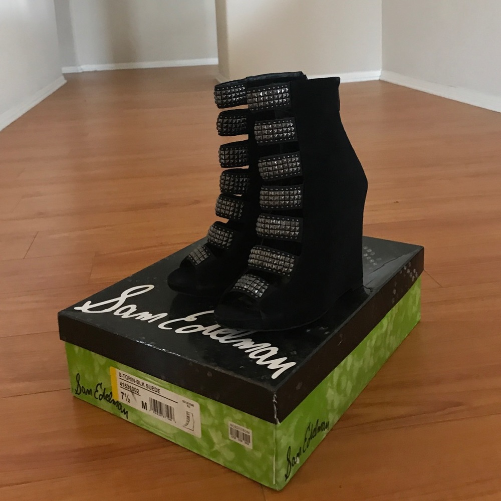 Sam Edelman peep toe heel